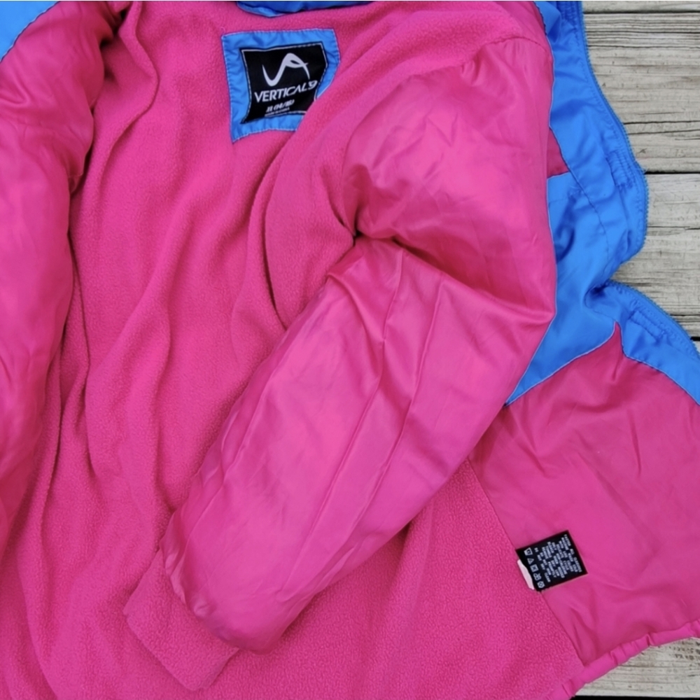 ✨See New Listing✨ Girl's S 14/16 Puffer Jacket Coat W/ Hood Fleece Lined Pockets - Picture 12 of 16